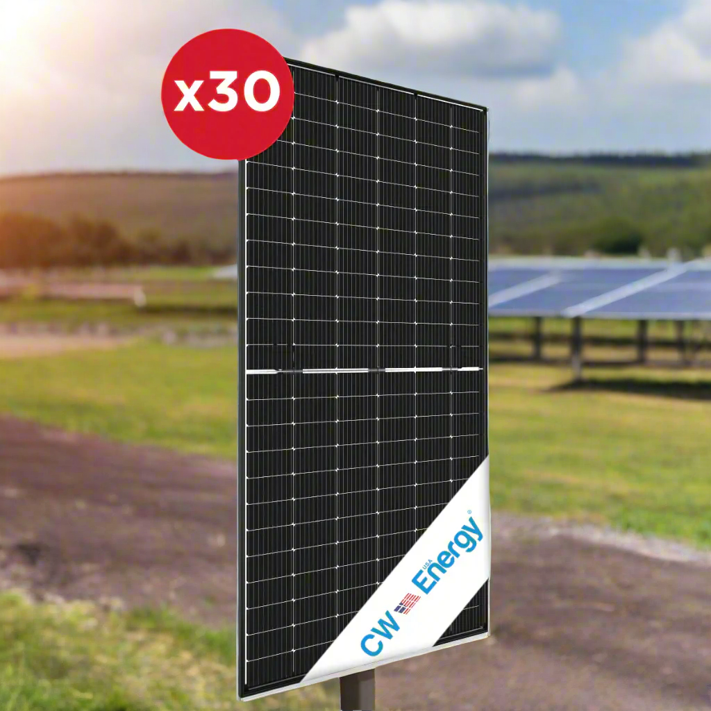 CW Energy Pallet (30) 545W BiFacial PERC Monocrystaline Solar