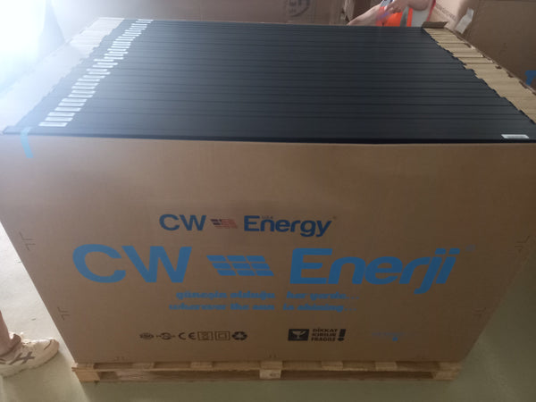 CW Energy: Pallet (35) 410W BiFacial PERC Monocrystaline Solar Panels 14350W 12/30 Year Warranty, FREE Shipping