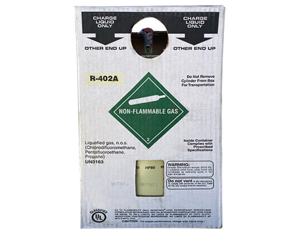 R-402A, HP80, Commercial Sealed Refrigerant