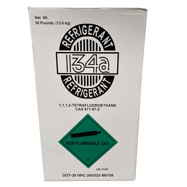 R-134 Automotive A/C Refrigerant Factory Sealed 30 lbs
