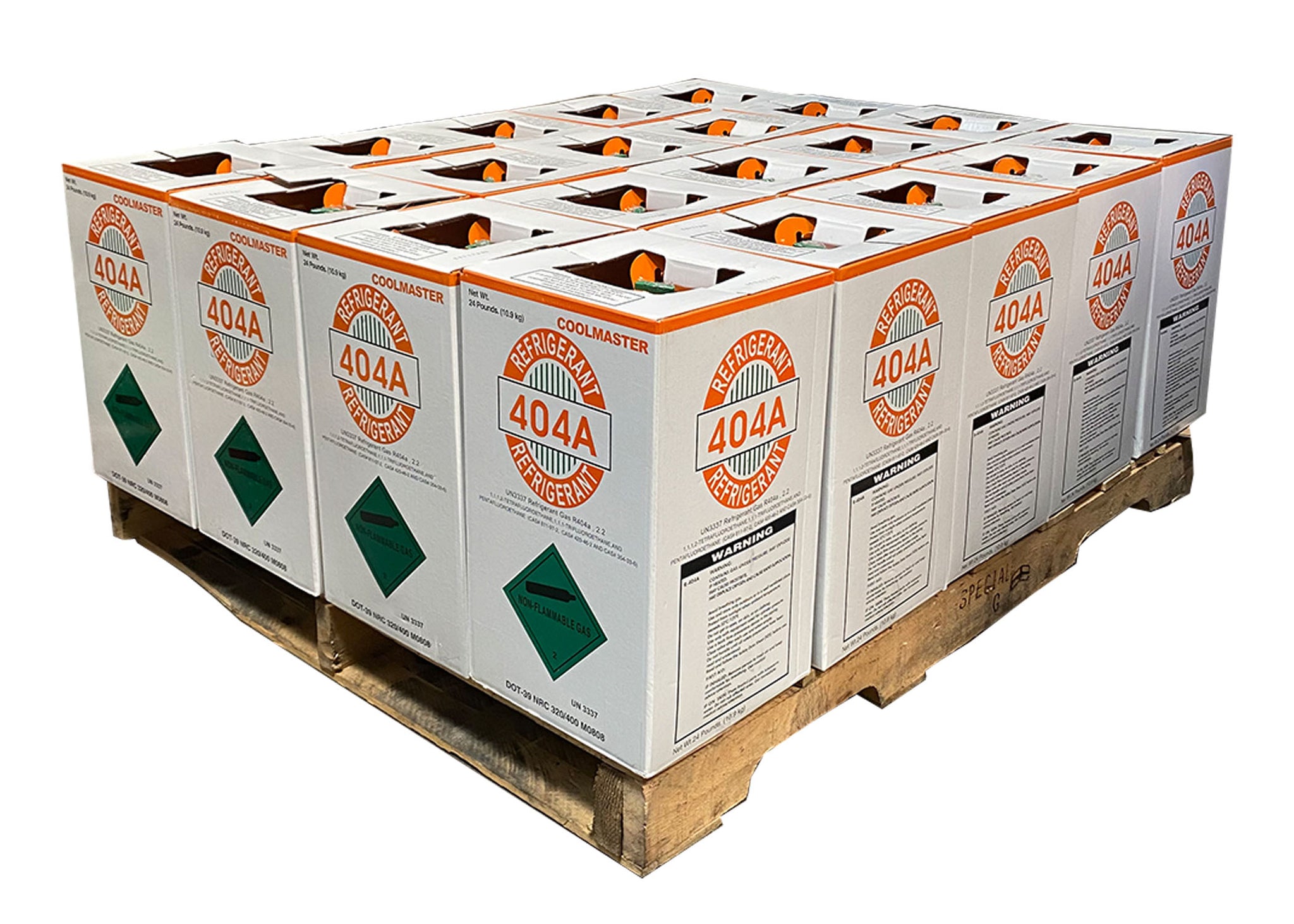 R-404A 24lb Factory Sealed Refrigerant – Chiller City Corporation