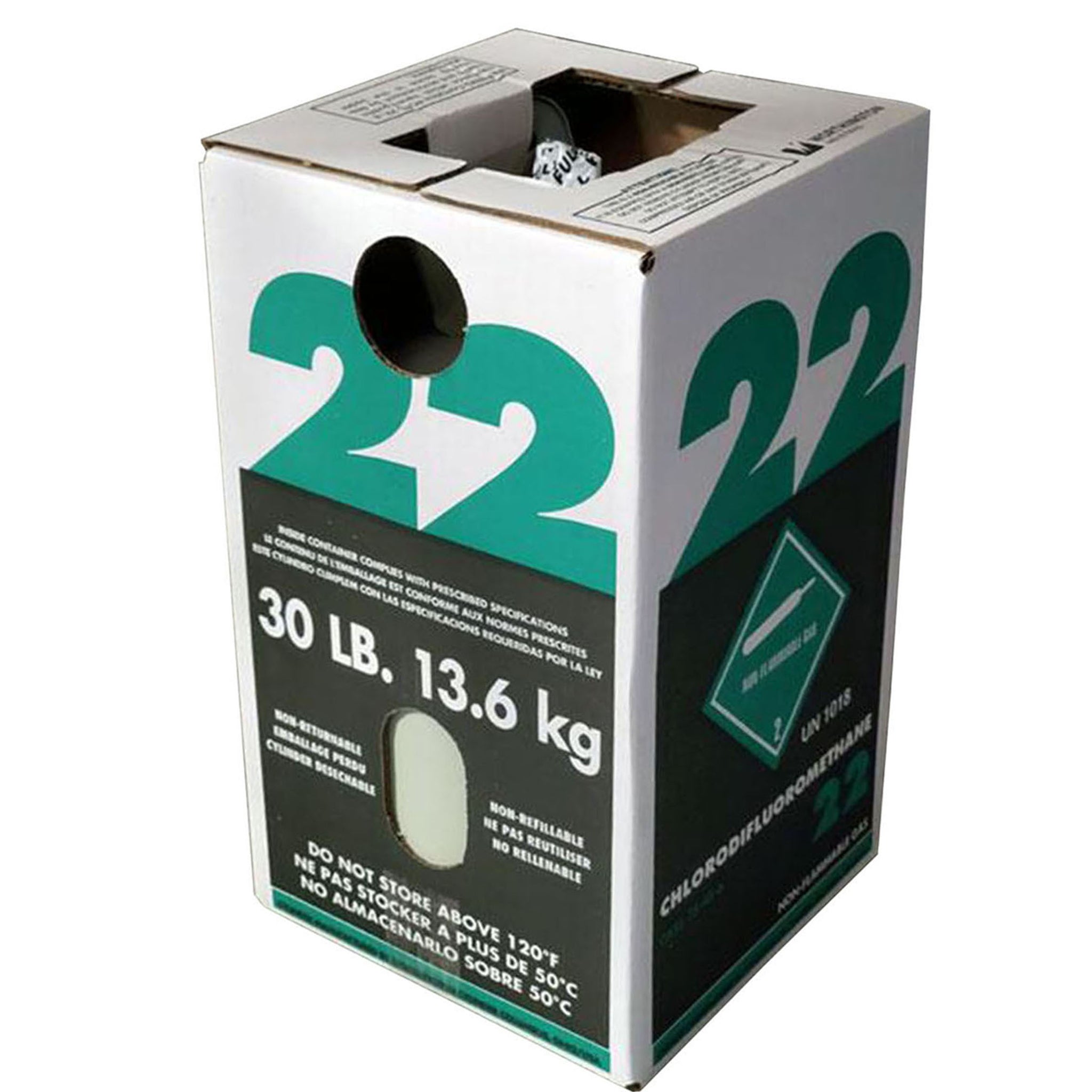 R-22、HCFC-22 R-22 Factory Sealed HCFC-22 Refrigerant – Chiller City Corporation