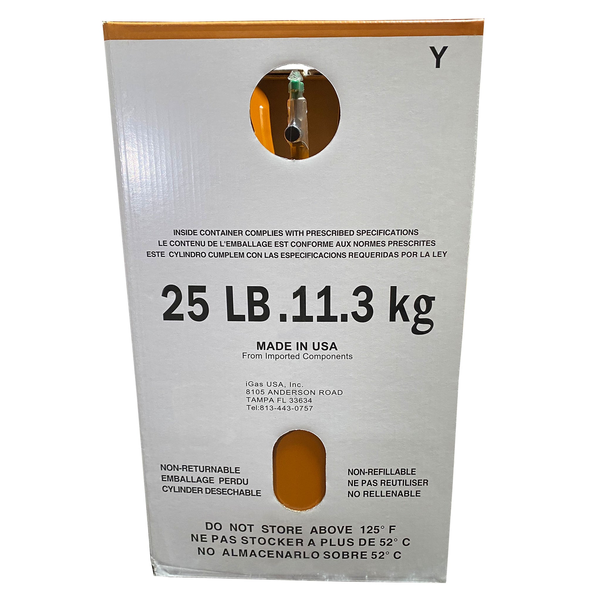 R-407C 25lb Factory Sealed Refrigerant – Chiller City Corporation