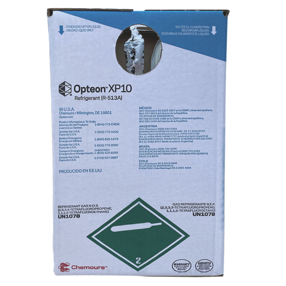 R-513A Factory Sealed (XP10) Refrigerant – Chiller City Corporation
